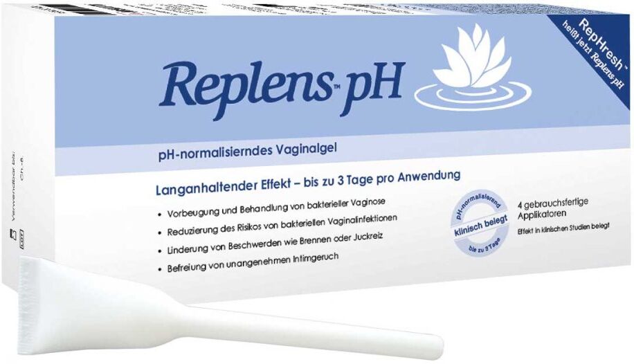Replens pH Vaginalgel vorgefüllte Applikatoren 4stk
