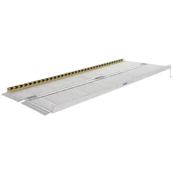 Viso Mobile Rollstuhlrampe klappbar grau, 74x5x183 cm