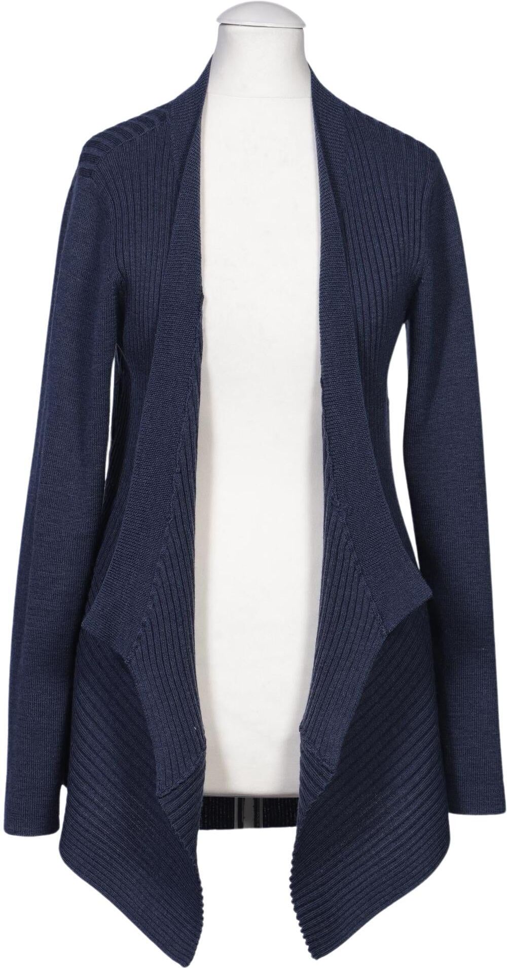 Eileen Fisher Damen Strickjacke, Marineblau, Gr. XS, Merino - Second Hand