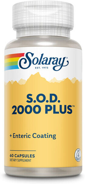 Solaray SOD 2000 Plus 400 mg 100 pflanzliche Kapseln