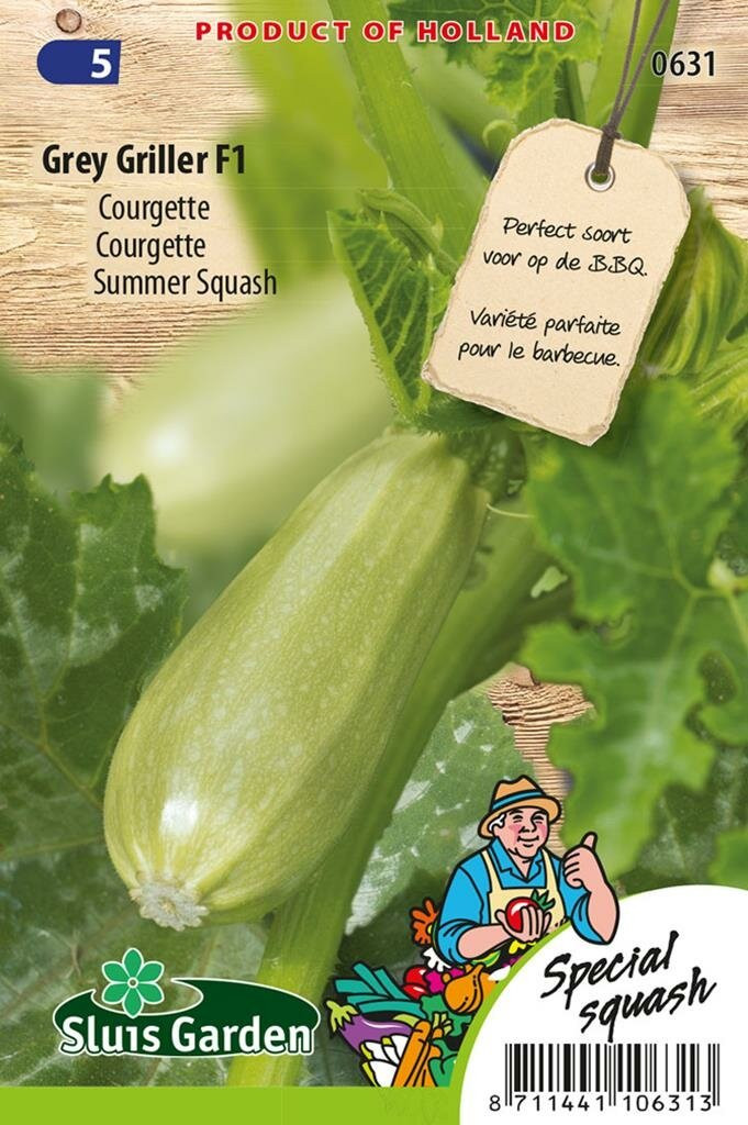 Sluis Garden Courgette zaden Grey Griller F1