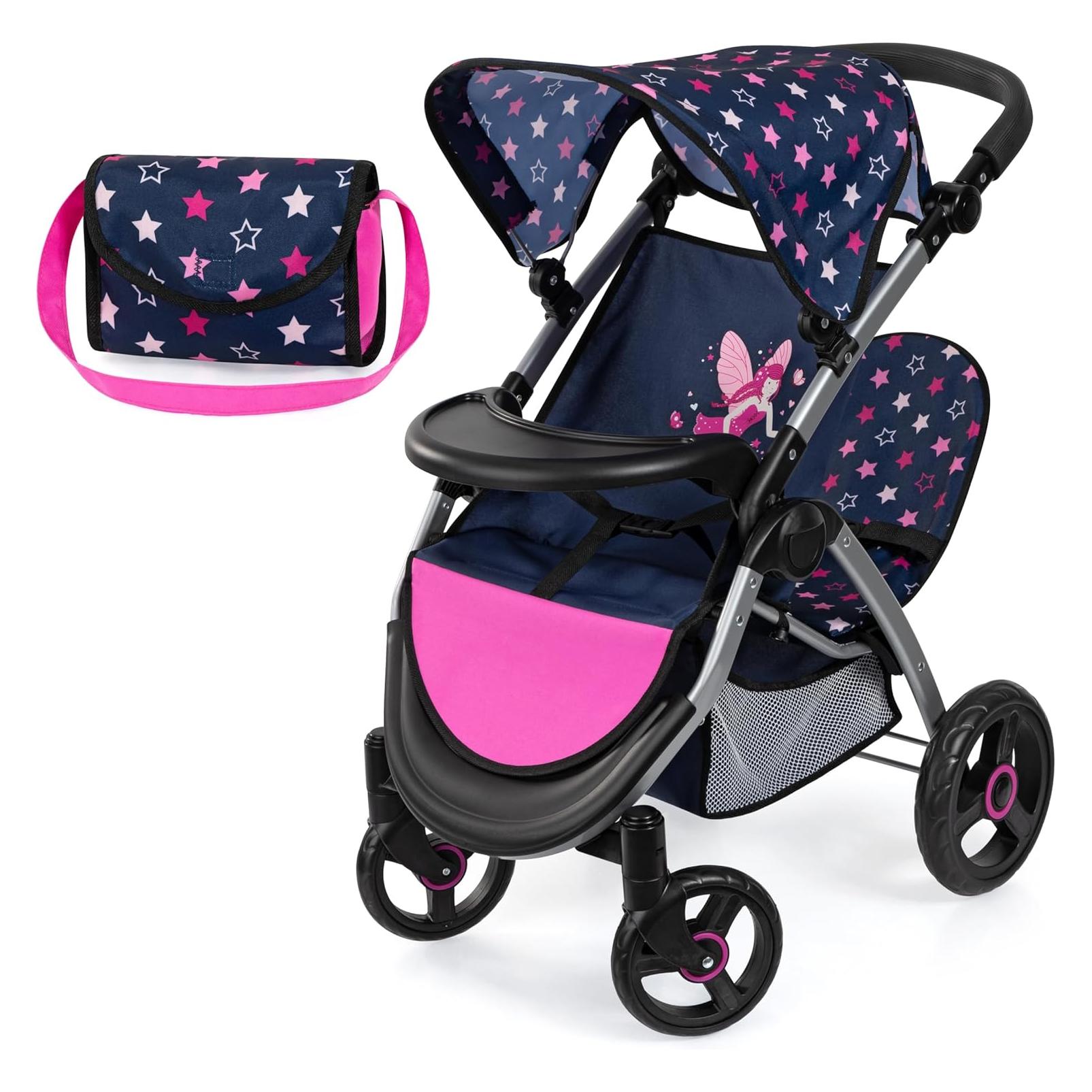 Bayer Dolls Pram Twin Star (39416AA) (39416AA)