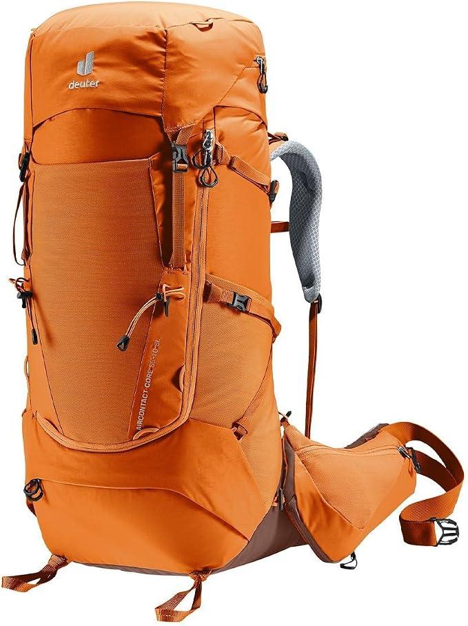 Rucksack Aircontact Core SL 55+10 L mit abnehmbaren Kompressionsriemen für Trekkingtouren