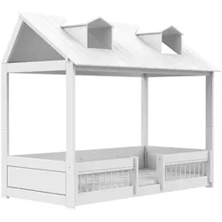 Lifetime 2-in-1 Hausbett   ¦ weiß ¦ Maße (cm): B: 211 H: 179 T: 114.0