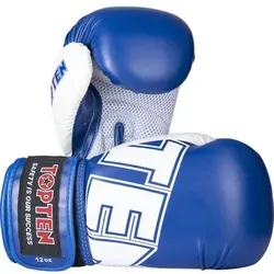 TOP TEN Boxhandschuhe „NK 3“, Größe 10 oz in Blau Blau