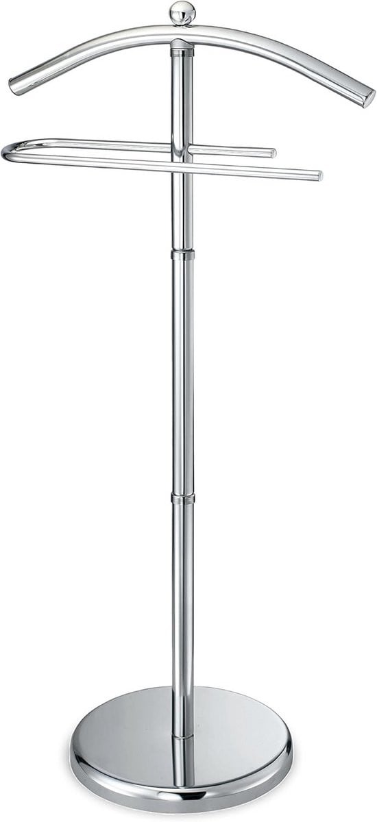 Metalen Kledingrek Valet Stand - Opvouwbaar en Ruimtebesparend