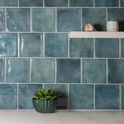 Cruz Bay Studio Safi 6 in. x 6 in. Glazed Ceramic Wall Tile