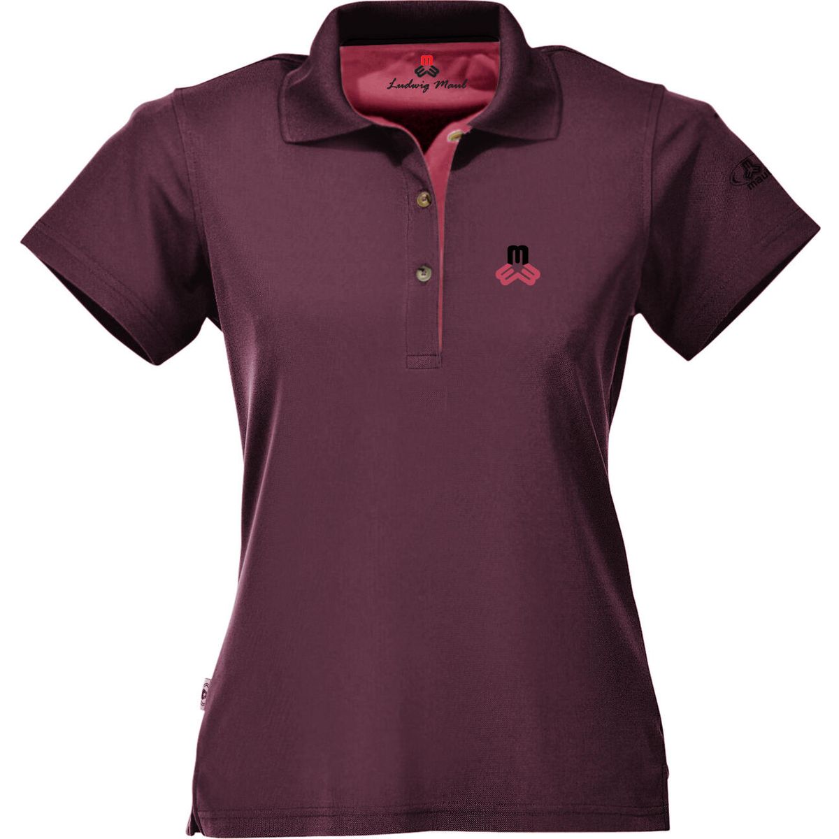 MAUL Sport Aeschi Fresh - 1/2 Poloshirt purple (8086) 36 5141299237-8086-36