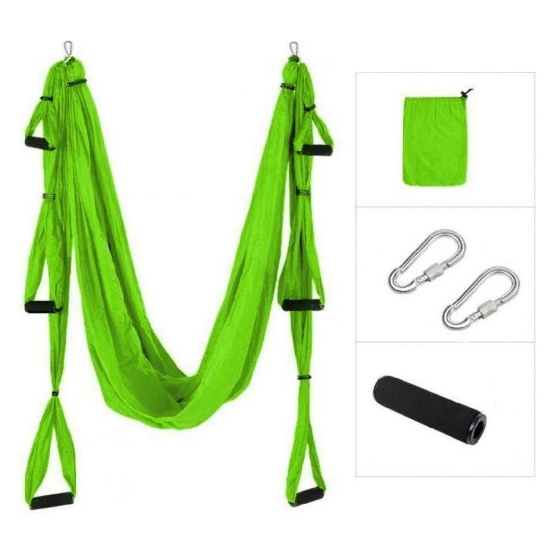 Master Aerial Air Yoga Hängematte Sling Swing 2,5 m (MAS4A329-green)