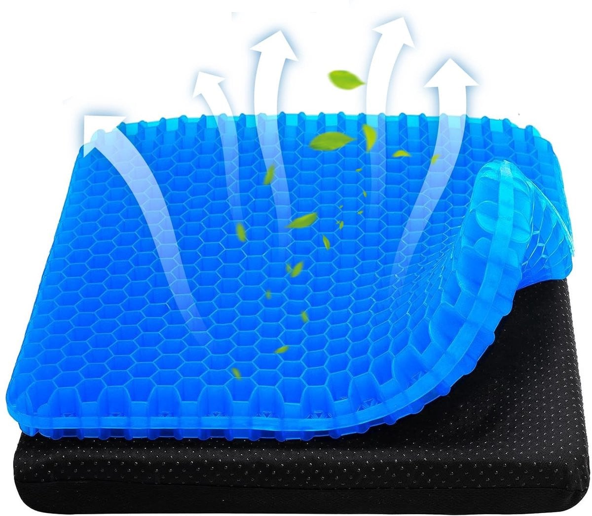 Merkloos Ergonomisch Gel Zitkussen voor volwassenen