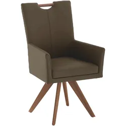 Polsterstuhl COLORADO (BHT 61x95x60 cm) - Bezug: Leder - BHT 61x95x60 cm