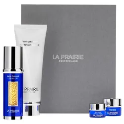 163ml La Prairie Skin Caviar Icons Set (Reinigungsschaum 125ml + Serum 30ml + Gesichtscreme 5ml + Augencreme 3ml)