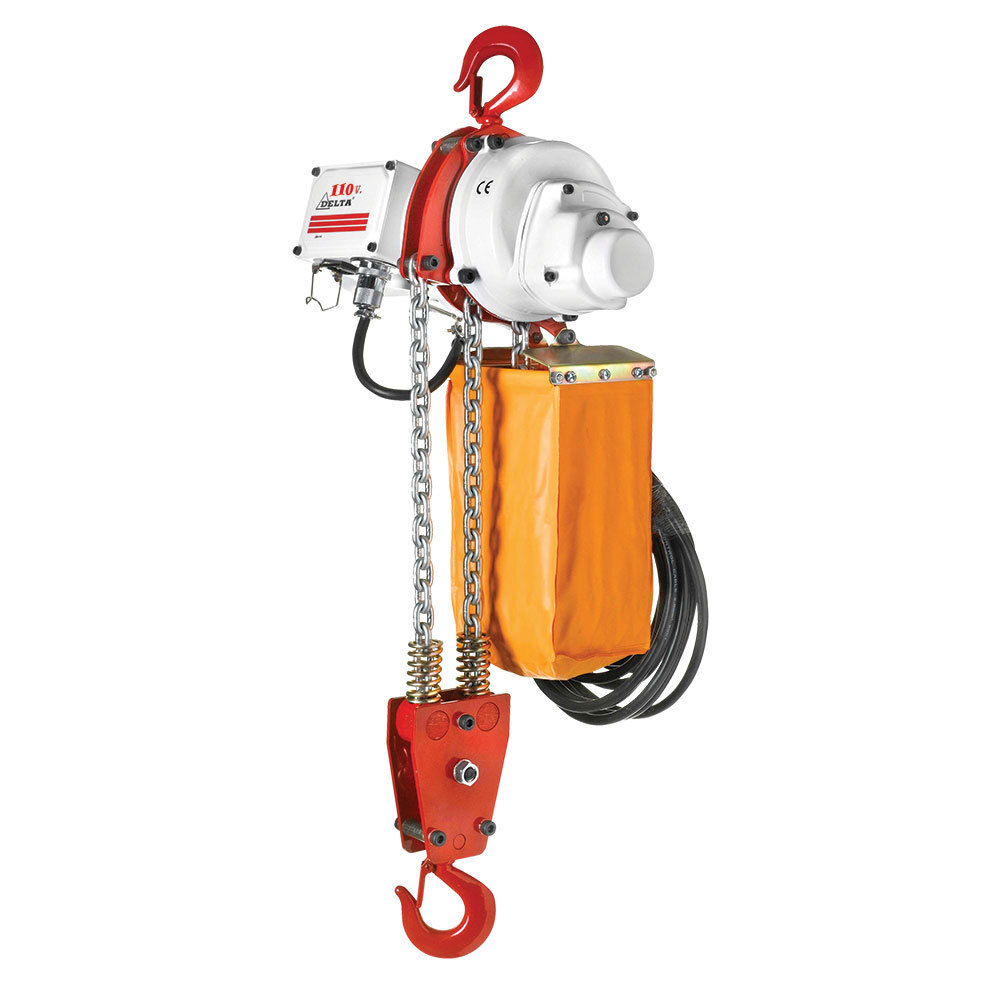 Delta Elektrischer Kettenzug Typ US 230V 2,5m/min 1,0t Hubhöhe 10,0m