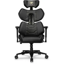 COUGAR Terminator Elite Gold PC-Gamingstuhl Gepolsterter Sitz Schwarz, Gold