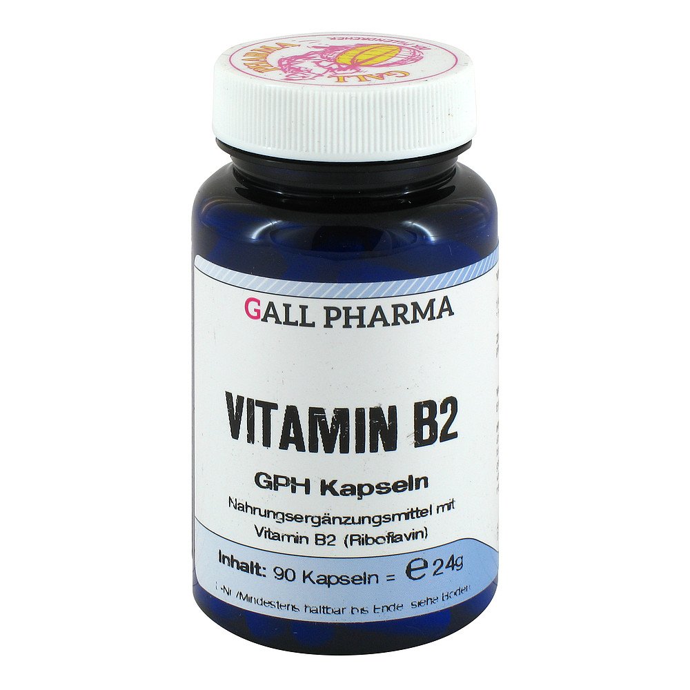 Hecht-Pharma GmbH Vitamin B2 Gph Kapseln 02548481