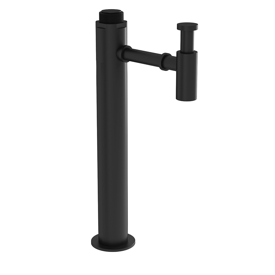 VitrA Zubehör Design Zu- und Ablaufsystemsäule kurz Bodenmontage G 1 1/4"" Schwarz Matt,A4516036WTC A4516036WTC