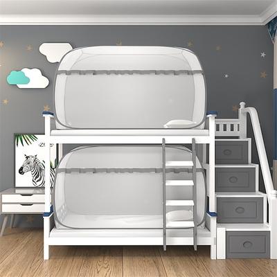 Moskitonetze für Etagenbetten zum Ein- und Aussteigen aus dem Bett, mehr Platz, All-Inclusive-Moskitonetz fürs Bett, Einzeltüröffnung, Moskitonetze für Studenten