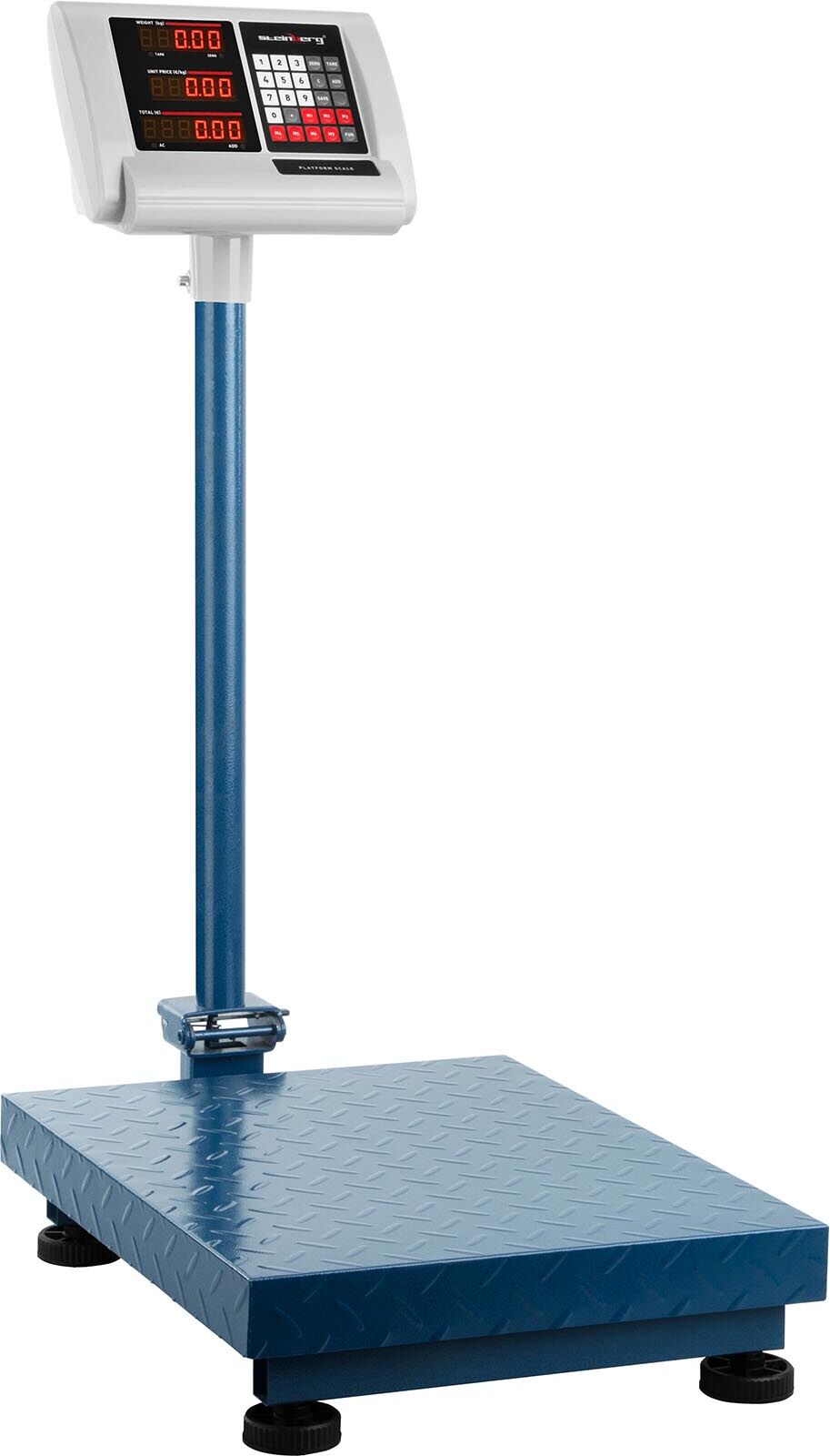 Steinberg Systems Plattformwaage - 150 kg / 0,01 kg - 40 x 50 cm - klappbar - LED SBS-PF-150/10B