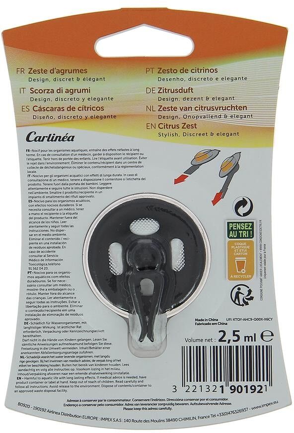 Carlinea 190192 Car air freshener