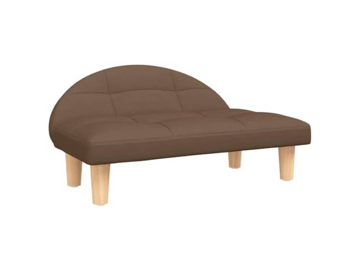 vidaXL Lit pour chien marron 70x52x30 cm tissu