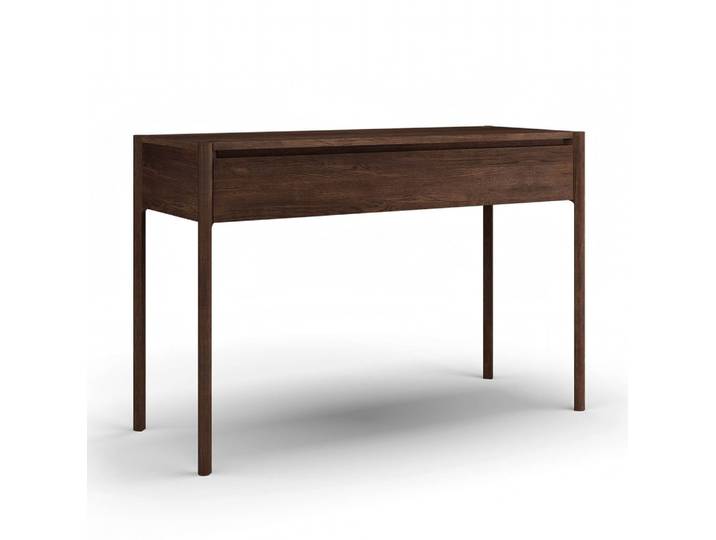 Feldmann-Wohnen Schminktisch Campi (mit Schublade, 1-St., moderne Optik, mit Schublade), 123x48x82cm Massivholz geölt Farbe wählbar