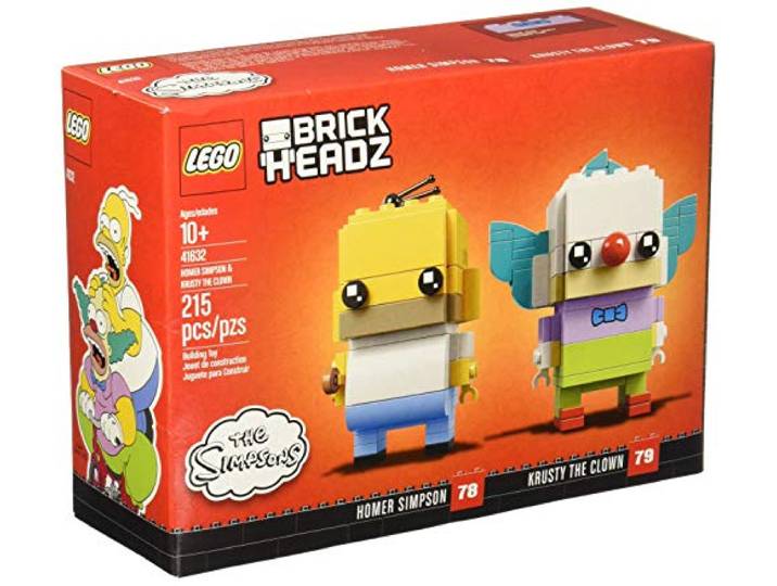 LEGO BrickHeadz _Homer Simpson & Krusty The Clown (41632)