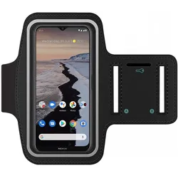 SmartFitness Nokia G10 Handy Sport Armband, Smartphone Sportarmband, Schwarz