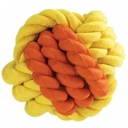 HIPHOP Geflochtener Gummi- und Watteball 6cm