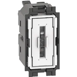 BTicino K4001A LivingNow Ausschalter in 1-moduliger Ausführ. mit Steckklemmen
