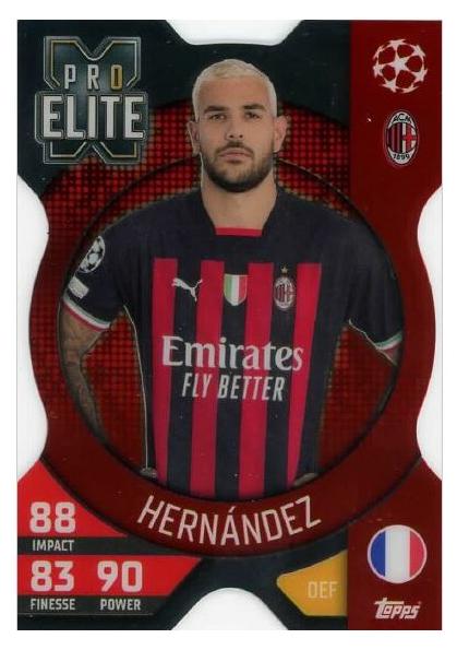 1/1 - XS15 - Theo Hernandez - Pro Elite Chrome X - GOLD - 2022/2023