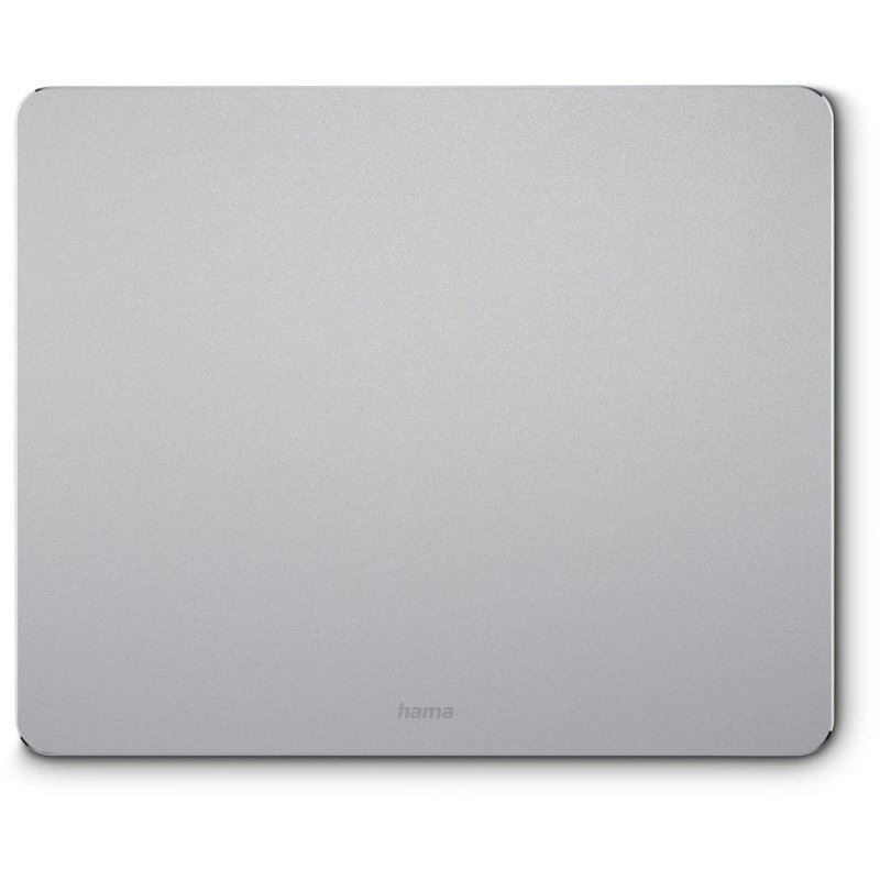 hama Mousepad Aluminium silber