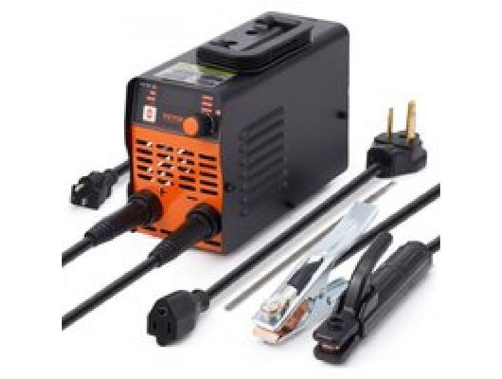 VEVOR 220 V Stabschweißgerät, 160 A ARC/Lift WIG-Schweißgerät mit großem LED-Display, tragbares 2-in-1-Stabschweißgerät mit Hot Start Arc Force Anti-Stick VRD, MMA ARC-Schweißgerät, Schweißen