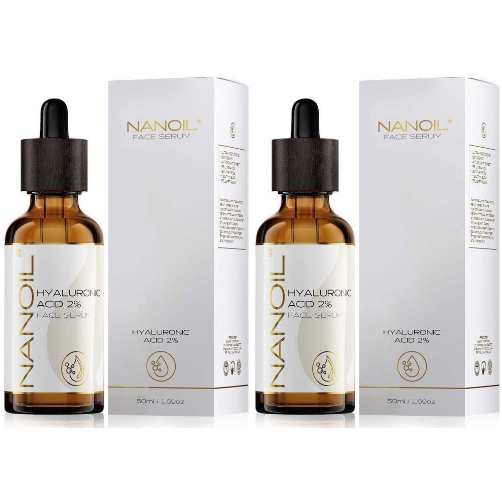 Nanoil Hyaluronic Face Serum x2 2x50 ml