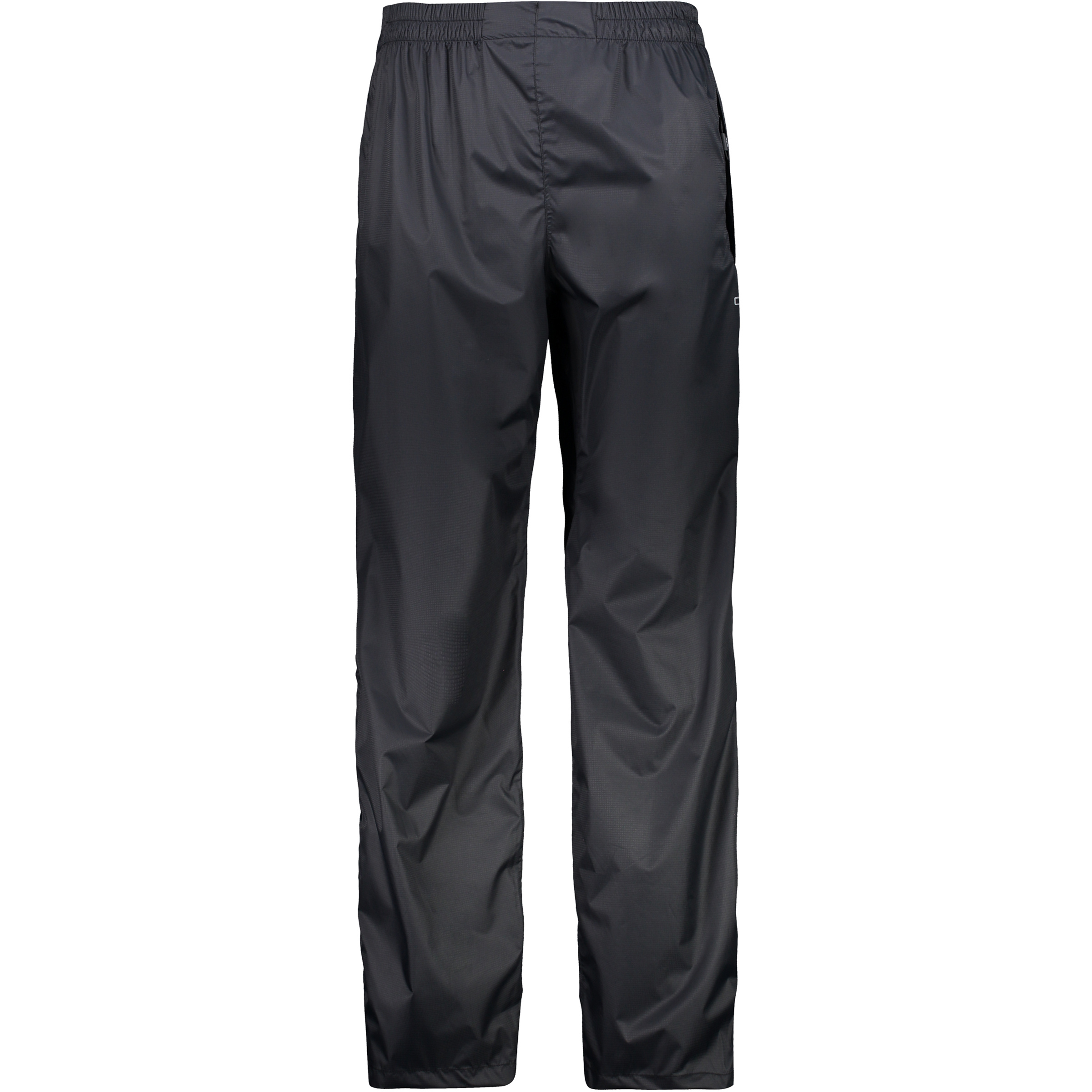 CMP Regenhose Herren Hardshellhose & Regenhose schwarz Größe L Camping Klein verpackbar Wasserabweisend