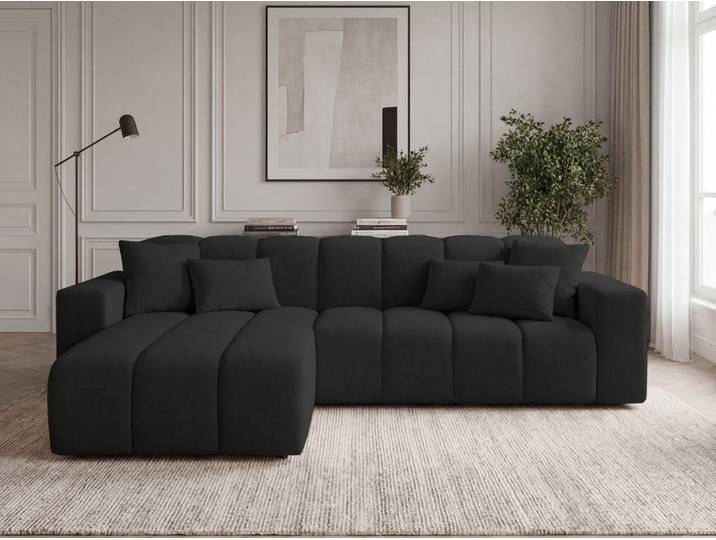 GrainGold Ecksofa L-Form Nork L, Set, Couch, HR-Schaum, T25-Schaum, Freistehendes