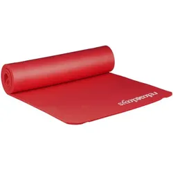 relaxdays Yogamatte 1 cm dick rot