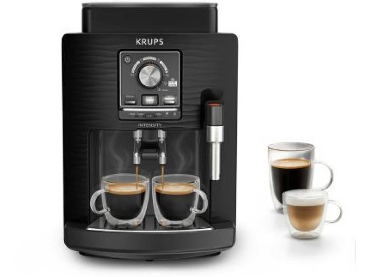 Krups - Expresso Broyeur Intensity, Machine Espresso Entièrementautomatique, 4 Boissons Ea5008e0