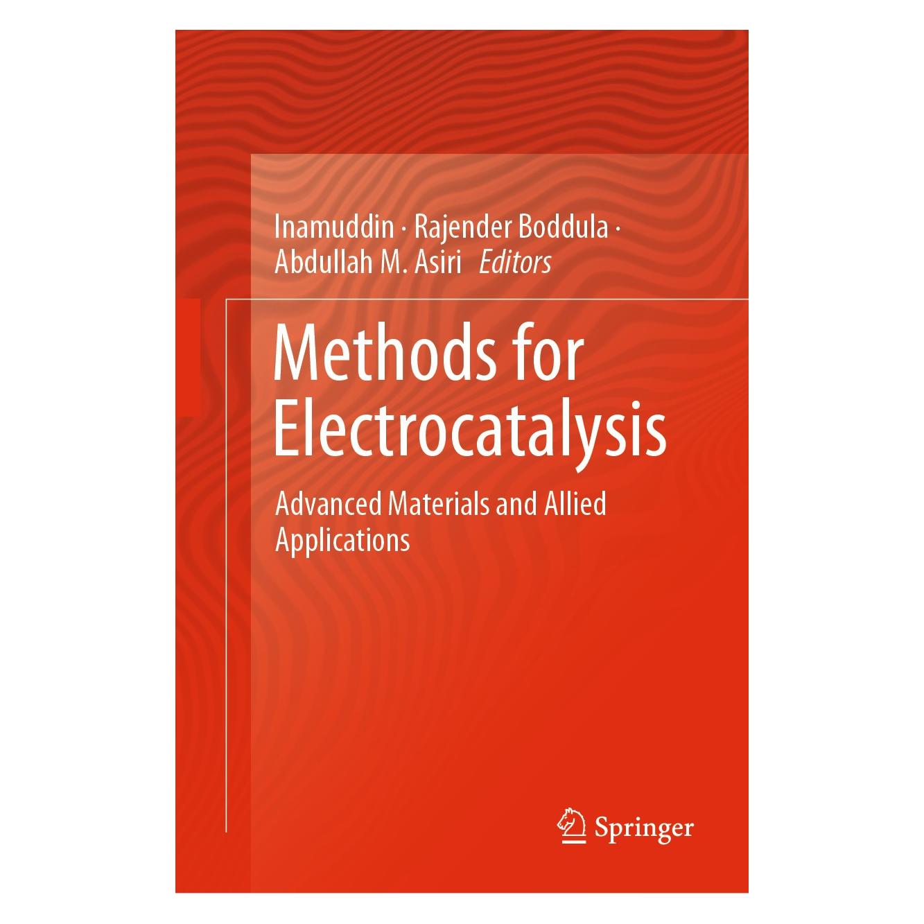 Springer Methods for Electrocatalysis (Englisch, Hardcover, Abdullah M. Asiri, Inamuddin, Rajender Boddula) (9783030271602)