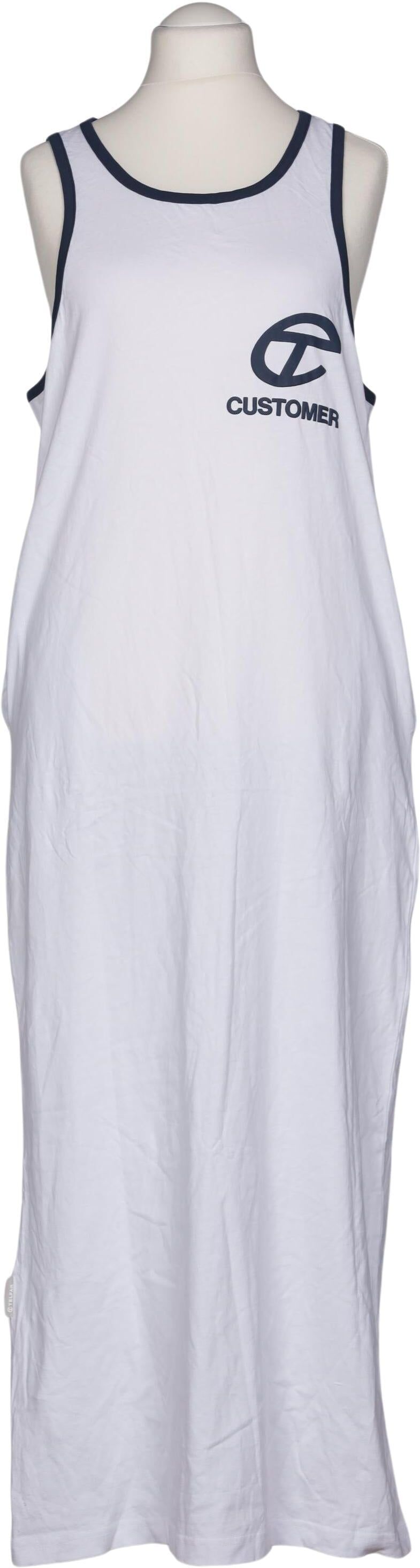 Telfar Damen Kleid, Weiß, Gr. XS, Baumwolle - Second Hand