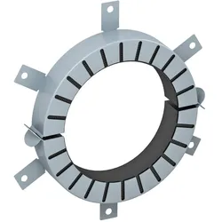 OBO 7202209 Rohrmanschette für brennbare Rohre Ø140mm Intumeszierender Baustoff grau TCX-140