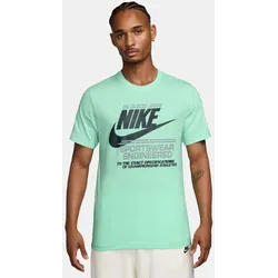 NIKE Sportswear Futura T-Shirt Herren 353 - mint foam XXL