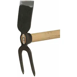 SIENA GARDEN Doppelhacke  Gartenhacke 2-zinkig mit Eschenstiel 135cm