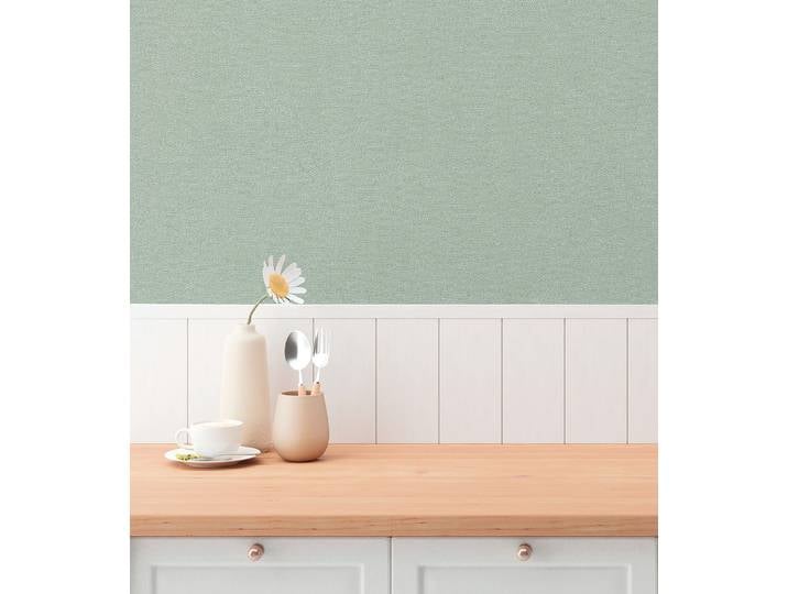 Papier peint Soft Weave 53 x 1005 x 0cm Vert clair