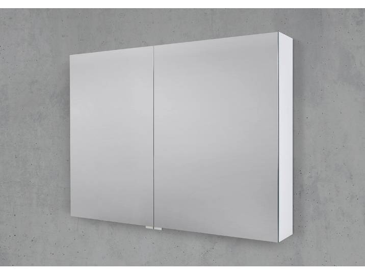 Spiegelschrank 90 cm 2 Türig ohne Beleuchtung