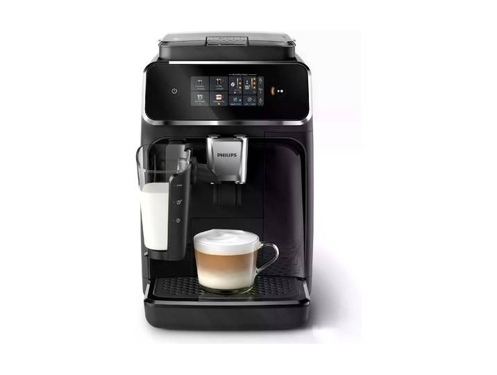 PHILIPS Kaffeevollautomat Series 2300 EP2331/10 Klavierlack Schwarz , Energieeffizienz: A, schwarz, Kaffeevollautomaten, Kaffeevollautomat