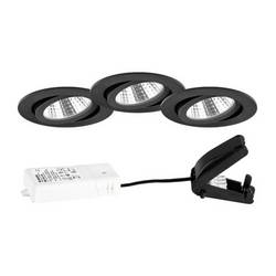 Brumberg 39463183S3 LED-Einbauleuchte LED 18 W Schwarz