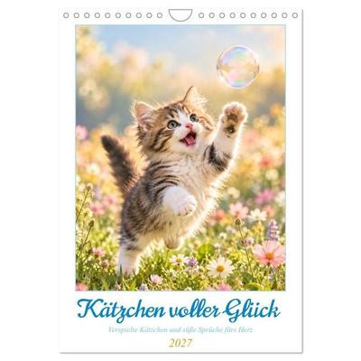 Ein Pfötchen Glück (Wandkalender 2027 DIN A4 hoch), CALVENDO Monatskalender