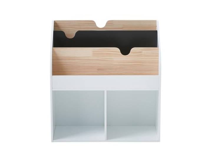 VERTBAUDET Regal-Element mit 2 Fächern + Regal weiß/natur/schwarz ONE SIZE