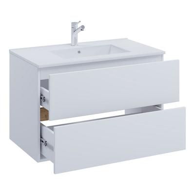 2 tlg. Badmöbel-Set mit Waschbecken Cosila-I 81 cm