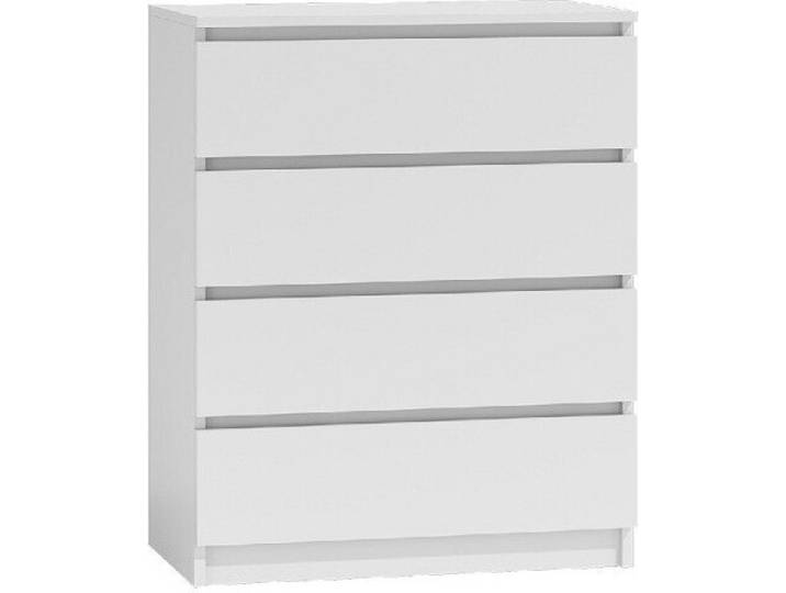 Commode à tiroirs étroite TAAVI – blanc